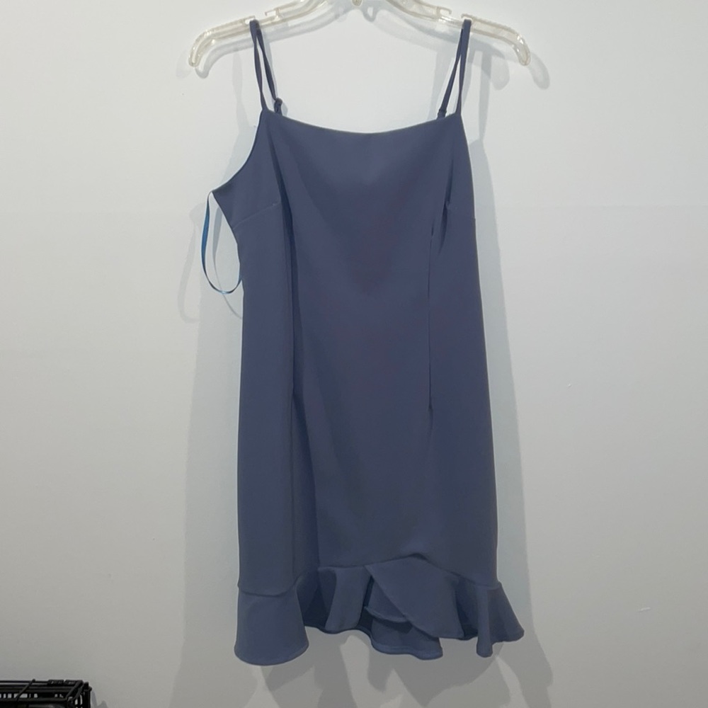 Blue dress